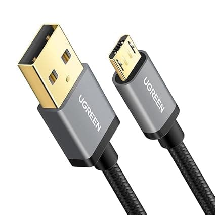 Detalle de UGREEN Cable Micro USB Rápido QC3.0, 1 Metro ⚡