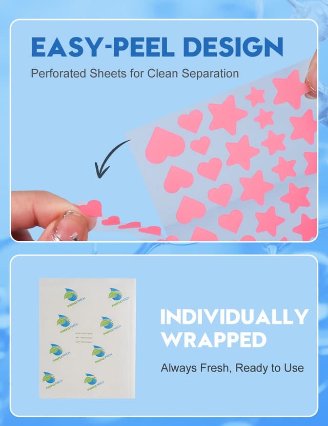 Detalle de Hydrocolloid Pickelpatch WakeALL 250 Stück