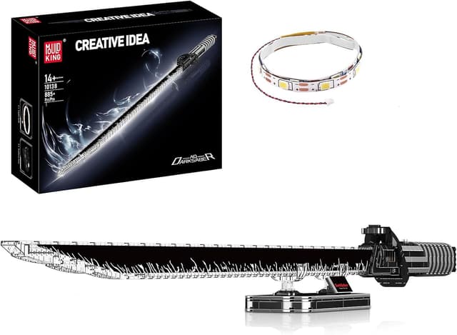 Detalle de Mould King 10138 épée en blocs, 885 pièces