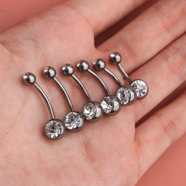 Thumbnail 5 de OUFER 14G 14 mm Piercing nombril Titane