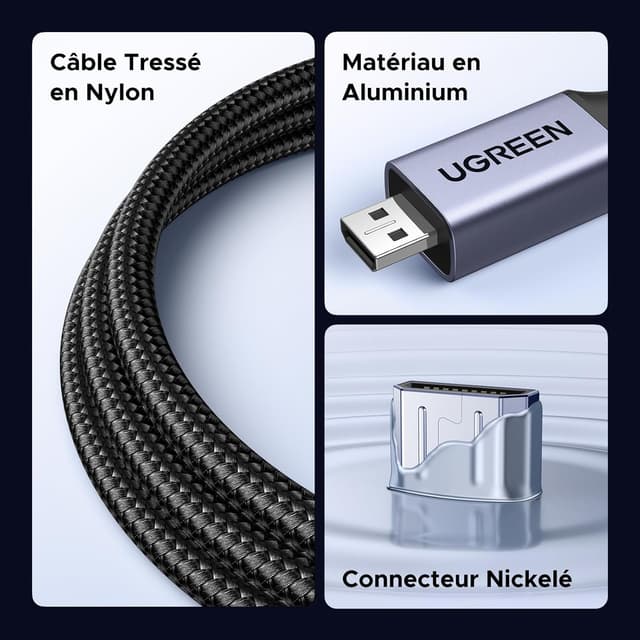 Thumbnail 6 de UGREEN Adaptateur Micro HDMI 8K 60Hz 25cm