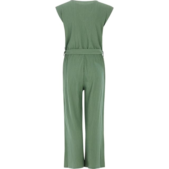 Detalle 2 de Protest mono de mujer Caron con escote en V, sin mangas y cierre con cinturón