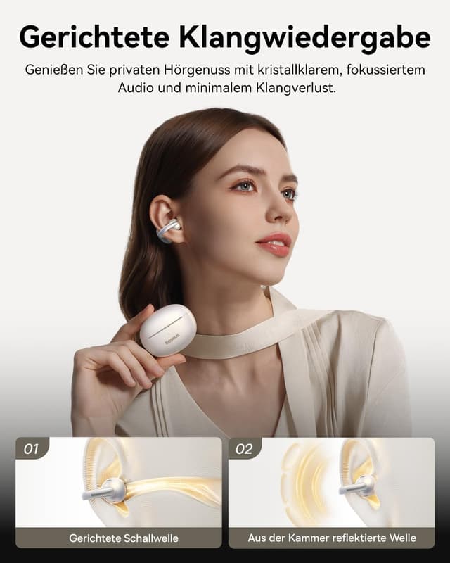 Thumbnail 6 de Baseus MC1 Pro Open Ear Kopfhörer 40h Akku