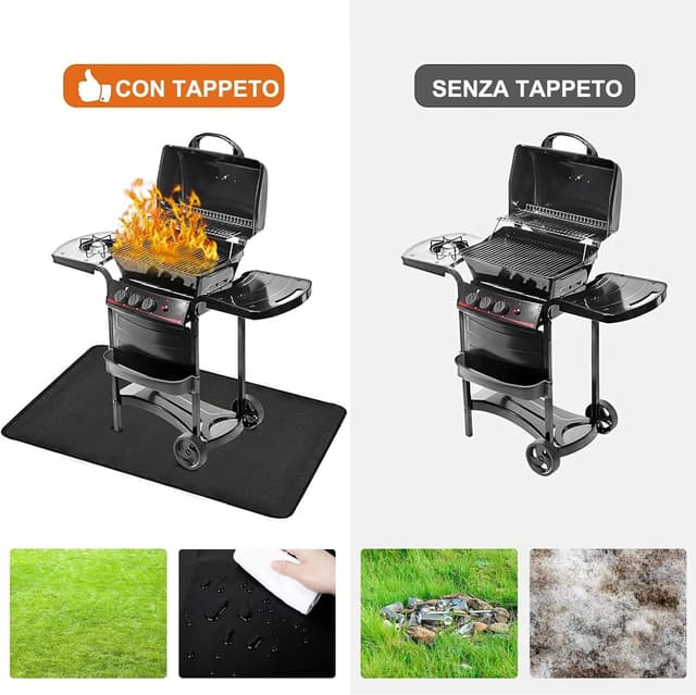 Thumbnail 6 de WOCVRYY Tappetino Ignifugo 130x160cm