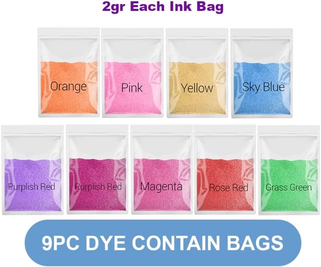 Detalle 2 de Desire Deluxe Tie-Dye Ink 5 couleurs 🎨