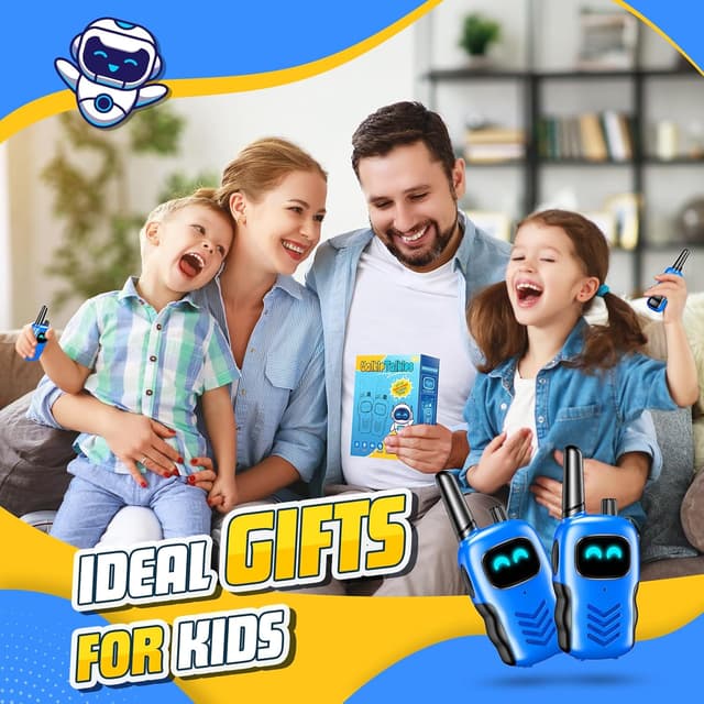 Thumbnail 6 de Adeokay Walkie Talkie Niños 1000 ft