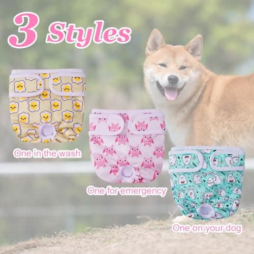 Thumbnail 5 de Aomig Pannolini Lavabili per Cani Femmina S