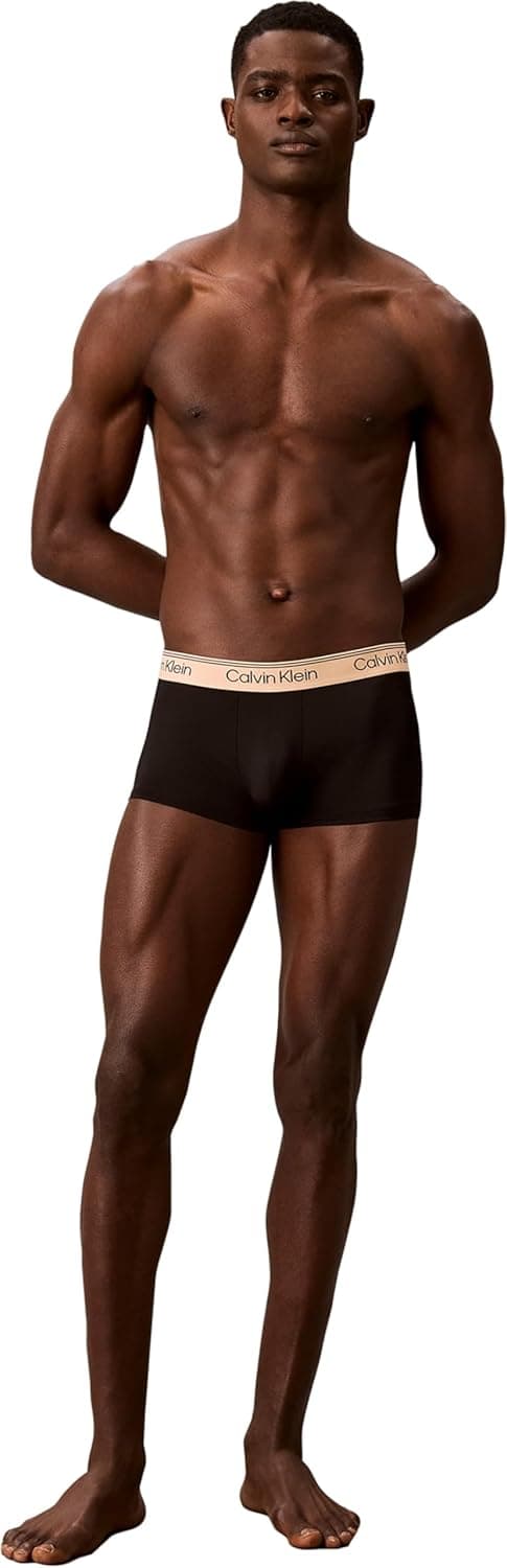 Detalle 2 de Lot de 3 boxers Calvin Klein à taille basse pour homme