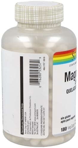 Detalle de Solaray Magnesium Citrate 133 mg 180 vegcaps 💊
