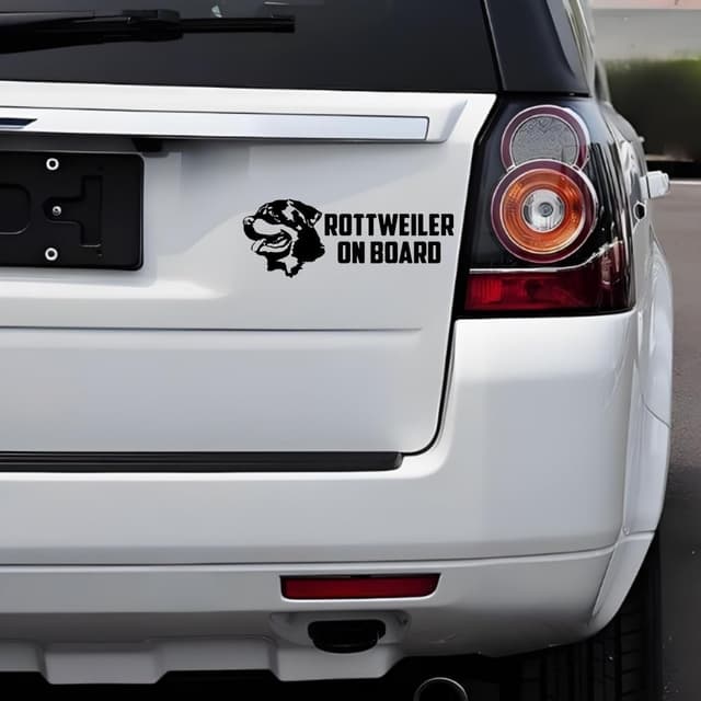 Thumbnail 2 de Rottweiler On Board Autoaufkleber 22 cm