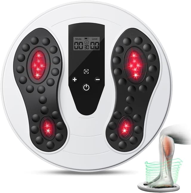 Detalle de Medic Durchblutungsstimulator 660 + 850 nm: EMS/TENS Fußmassagegerät für Durchblutung & Regeneration