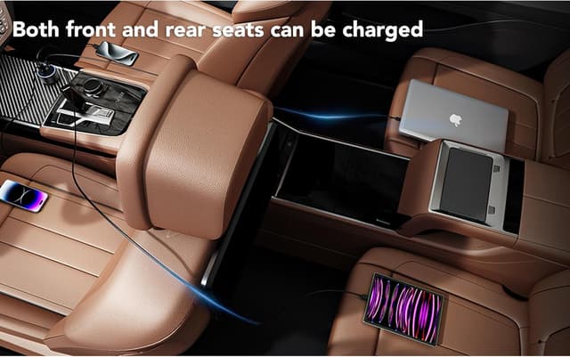 Thumbnail 6 de USB C Car Charger Adapter 78W, 4‑port