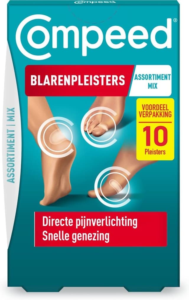 Detalle 2 de Compeed set de 6 pansements hydrocolloïdes pour ampoules (3 formats)