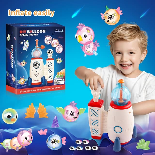 Detalle de Magic Sticky Balloon Kit 195 pcs