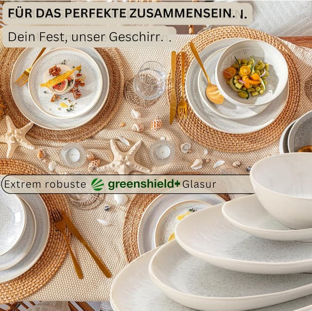 Thumbnail 2 de SÄNGER Korfu 15-tlg Servierplatten Set