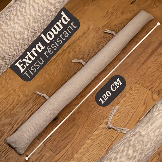 Thumbnail 5 de Praknu Boudin Anti Froid Fenêtres 120 cm