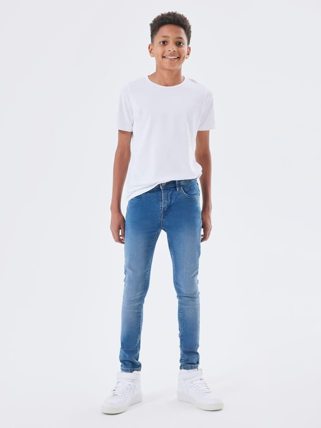 Detalle 2 de NAME IT Boy Jeans Slim Fit Sweat