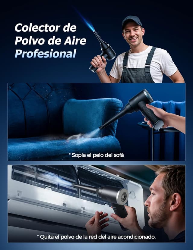 Thumbnail 6 de 100,000 RPM Soplador de Aire con Luz