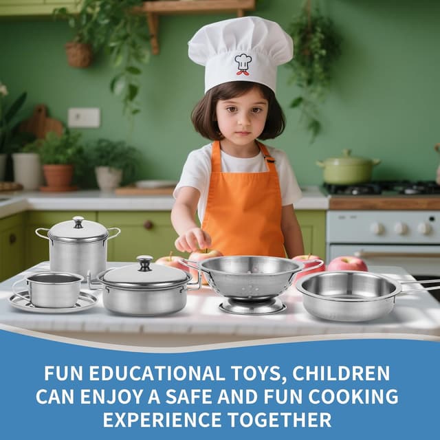 Thumbnail 4 de 17 Piezas Juguetes de Cocina para niños Accesorios