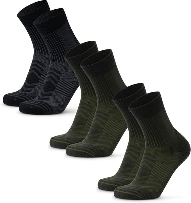 Thumbnail 6 de DANISH ENDURANCE Leichte Merino-Wandersocken aus Thermo-Merino-Wolle (unisex) – gepolstert, atmungsaktiv & anti-ampollas