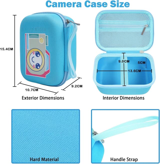 Thumbnail 3 de GlobalCrown Custodia rigida per fotocamera istantanea 10,7×9,2×15,4 CM