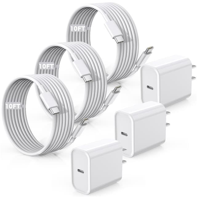 Detalle de Fast Charger 20W 10FT USB-C for iPhone