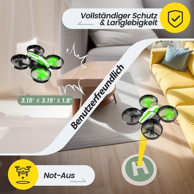 Thumbnail 6 de Holy Stone HS210 Mini Drohne für Kinder – 21 Min. Flugzeit