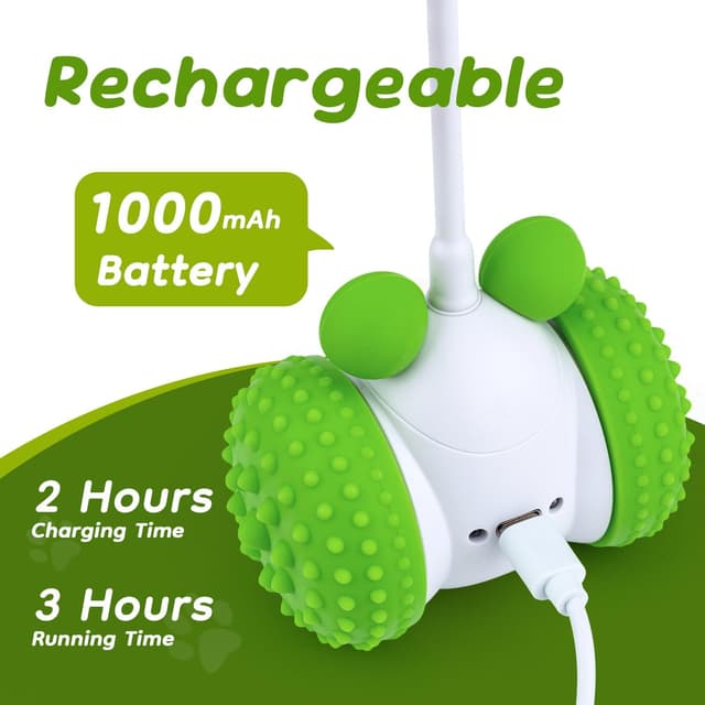 Thumbnail 5 de Mcbazel Giocattolo Automatico per Gatti 1000 mAh 🐾