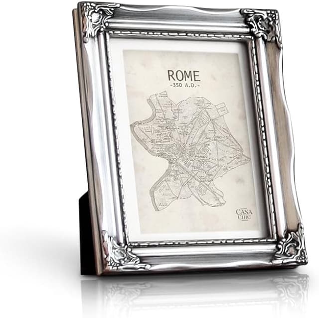 Detalle de Rococó de Casa Chic marco 13x18 cm con cristal 🖼