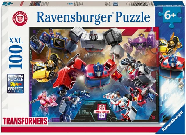 Detalle de Ravensburger Puzzle XXL Transformers 100 pièces (à partir de 6 ans) 36 x 49 cm