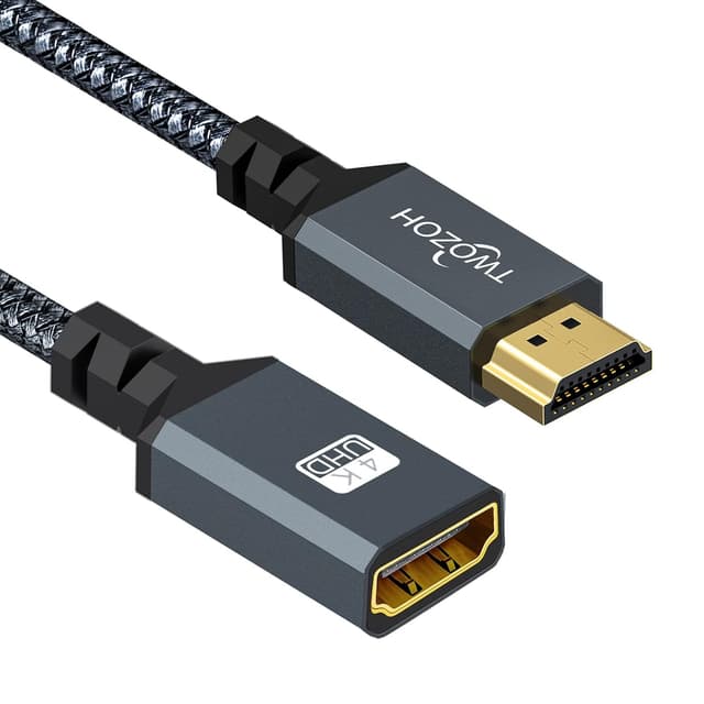 Detalle de Twozoh HDMI Extension Cable 6.6FT ๐