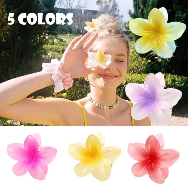 Thumbnail 2 de DEXYZZY Blumen-Haarspangen 5 Farben