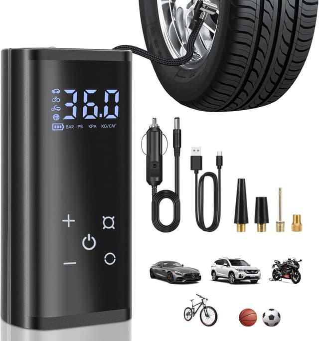 Imagen de YUGUANG Compresseur à Air Portatif 6000mAh en OfertitasTOP