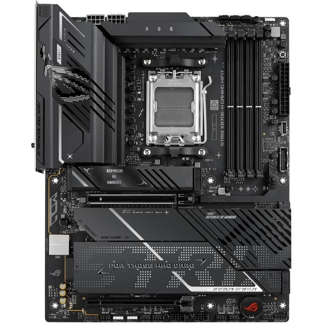Detalle de ASUS ROG STRIX X870E‑H Gaming WiFi7 placa base