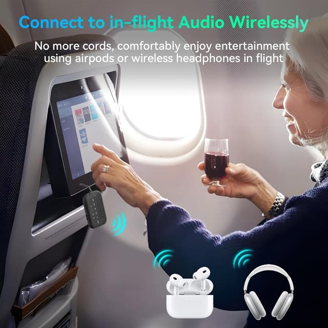 Detalle 1 de 2025 Bluetooth 5.3 2in1 Sender Empfänger