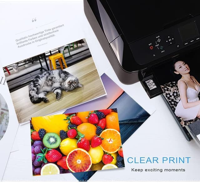 Detalle de WORTHDO kompatible Tintenpatronen 580/581 XXL im 5er-Pack für Canon Pixma TR8550 & TS-Serie