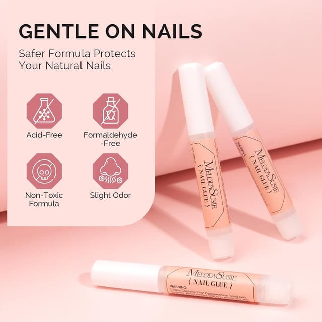 Thumbnail 1 de Melodysusie Nail Glue for Acrylic Nails