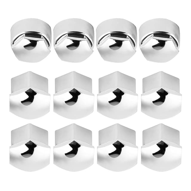 Thumbnail 2 de Wheel Lug Nut Caps 17mm Silver