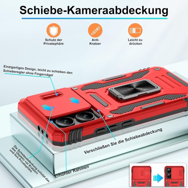 Detalle de Jshru Hülle für Xiaomi 14T, stoßfest