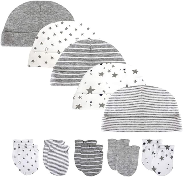 Detalle de Chamie Baby Hat and Mittens Set, 0-6 months