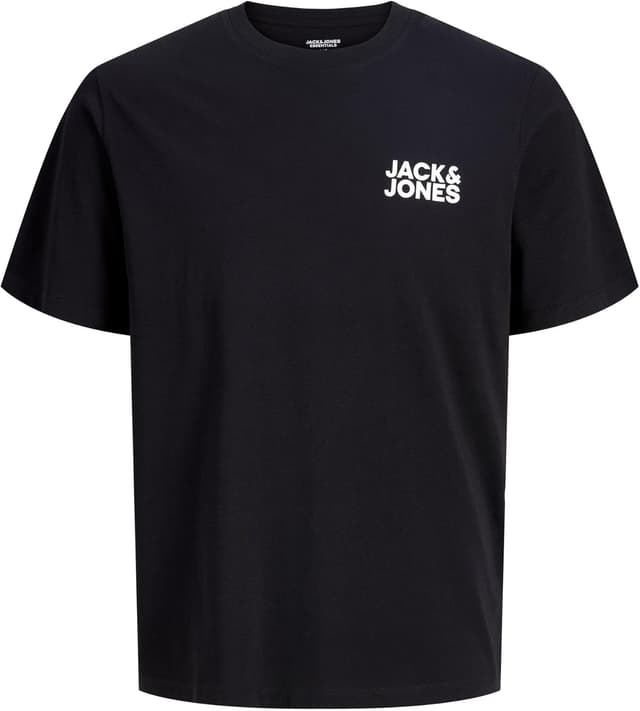 Detalle 2 de Jack & Jones T-Shirt Logo Girocollo in cotone tinta unita