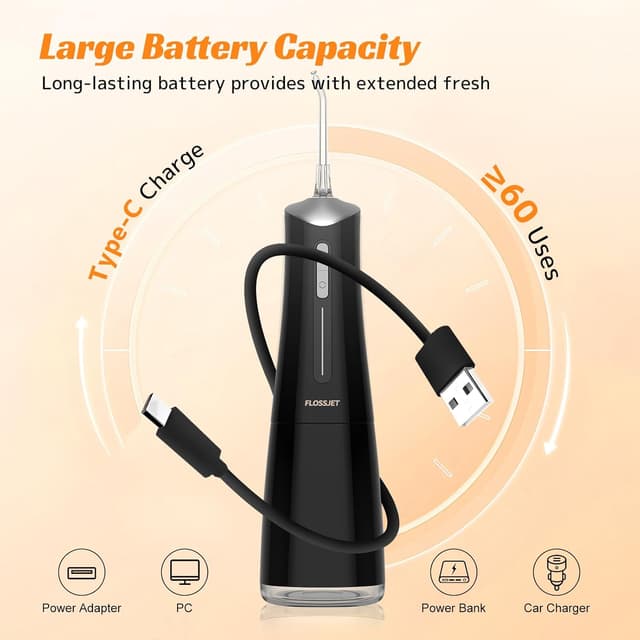 Thumbnail 5 de FlossJet Water Dental Flosser 300ml 🦷