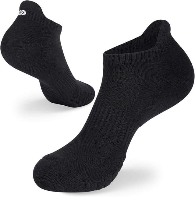 Detalle de coskefy Sports Ankle Socks Thick Cushion Cotton (Low Cut) – 6 Pairs for Men & Women