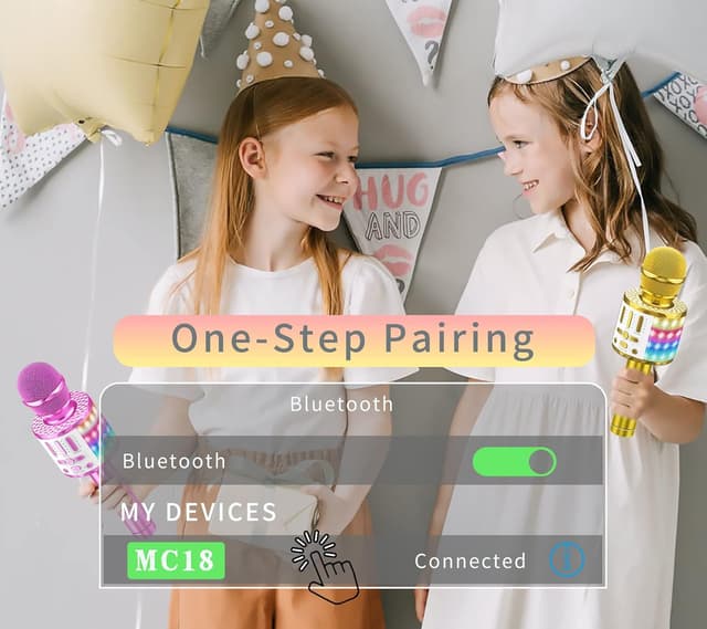 Thumbnail 5 de Karaoke Mikrofon Bluetooth LED