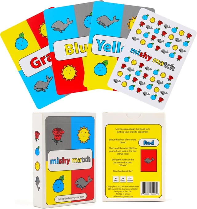 Thumbnail 5 de Mishy Match party card game ๐ฒ