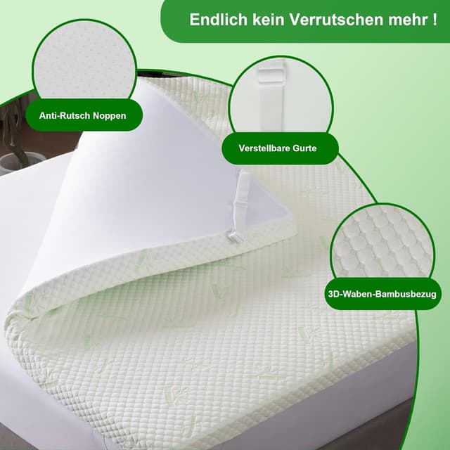 Thumbnail 5 de waxberry Matratzen Topper 180x200 cm