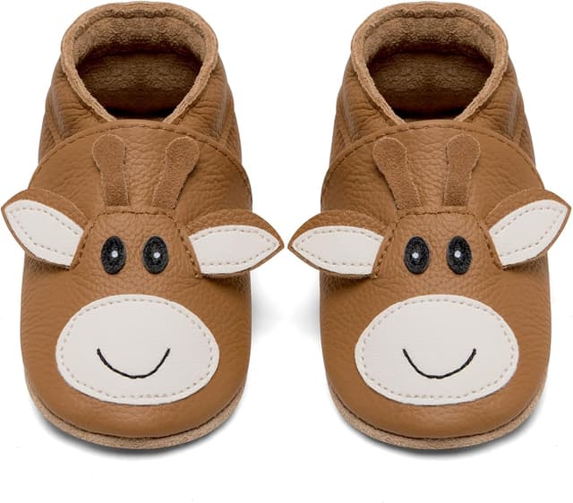 Imagen de IceUnicorn Krabbelschuhe Leder Baby Lauflernschuhe en OfertitasTOP