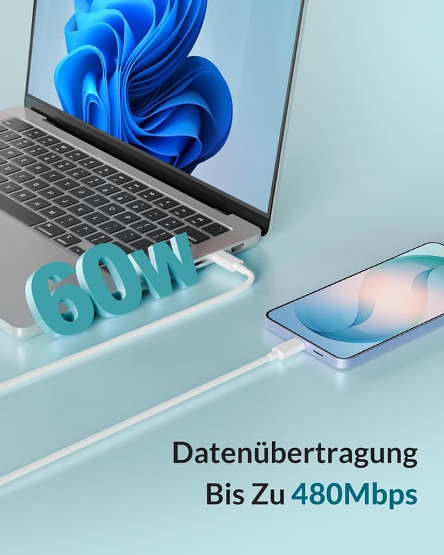 Thumbnail 6 de 45W 2Port Schnellladegerät USB C