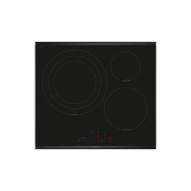 Detalle de Bosch PID675HC1E placa de inducción WiFi de 3 zonas 60 cm con Touch y PowerBoost