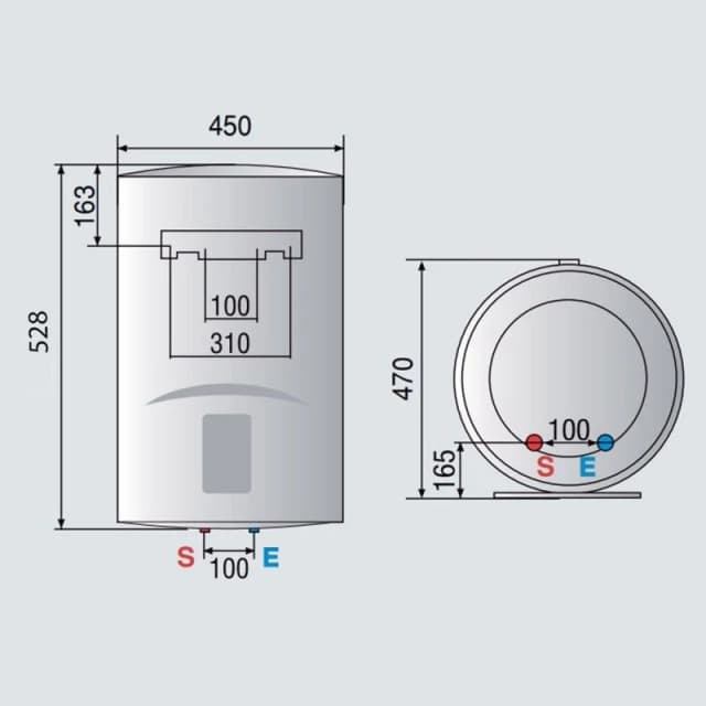 Thumbnail 1 de Ariston Lydos ECO Termo eléctrico vertical 50 L